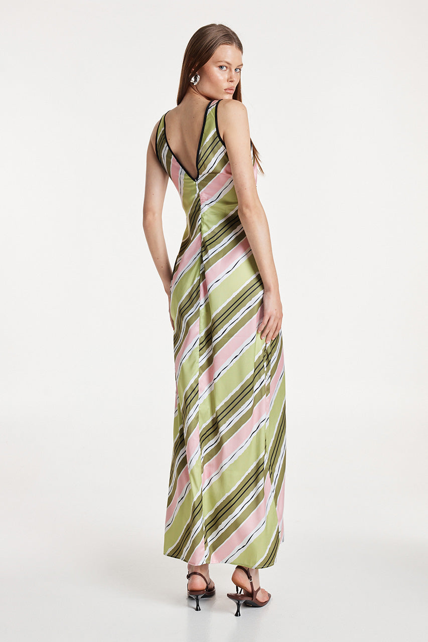 Tamika Maxi Dress | Stripe