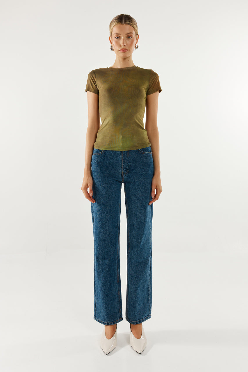 Tammy Baby Tee | Forrest Mist