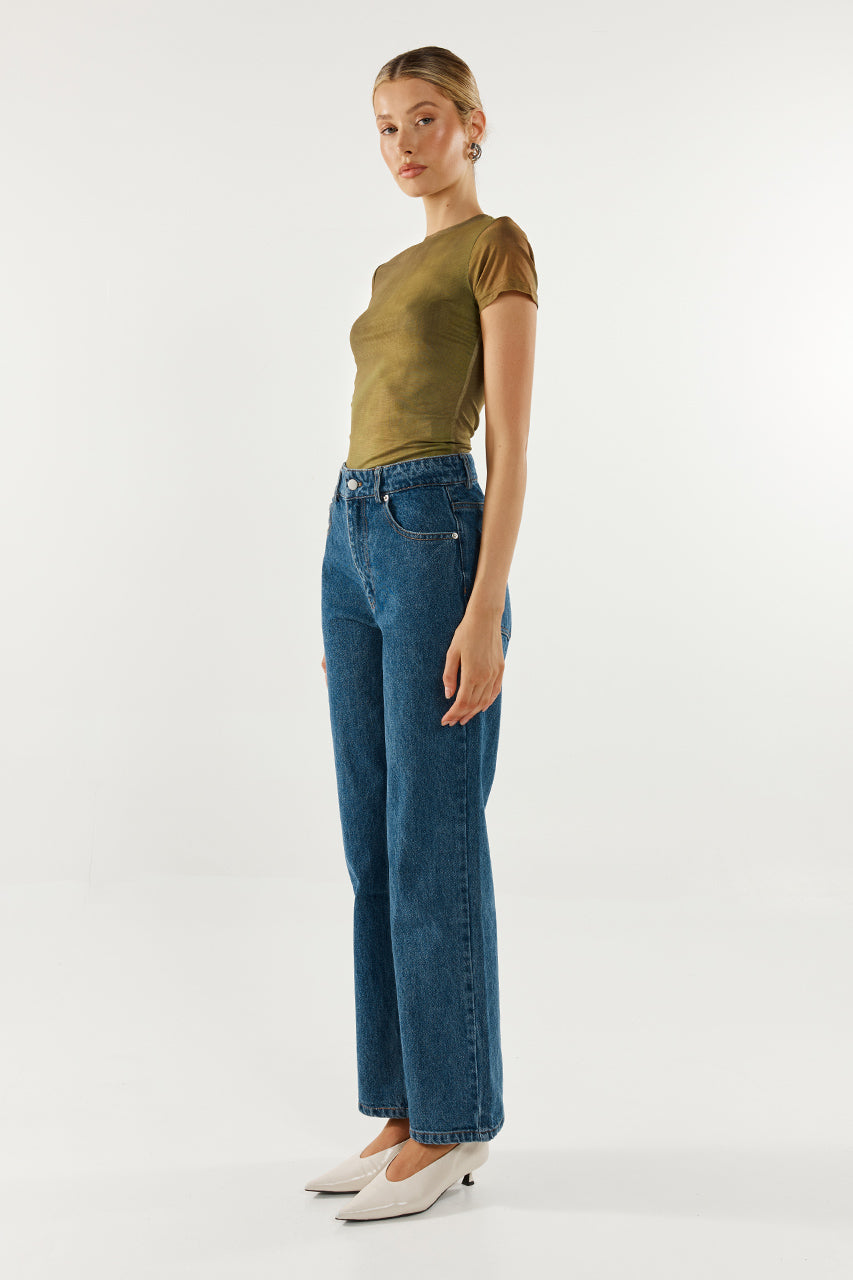 Tammy Baby Tee | Forrest Mist