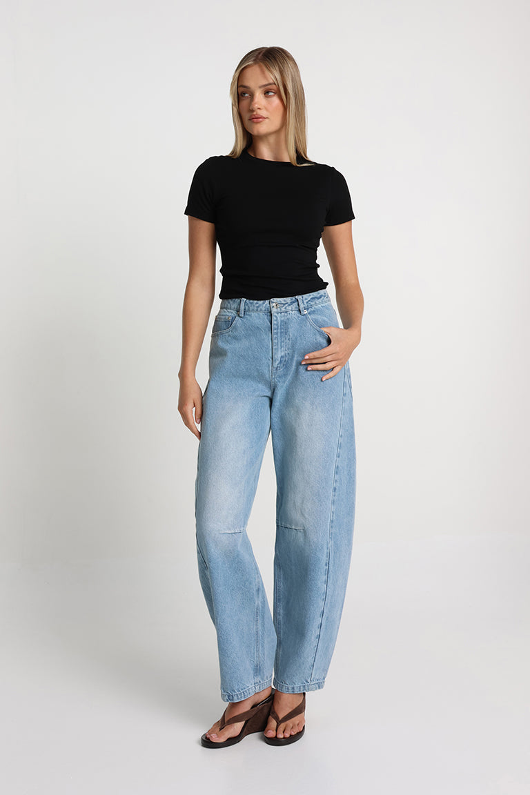 Tammy Baby Tee | Black
