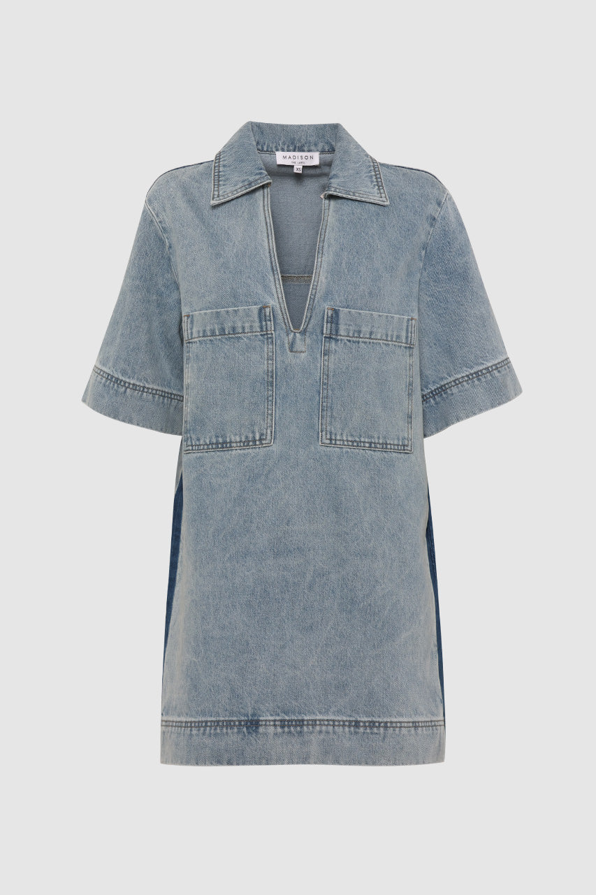 Tara Mini Dress | Two Tone
