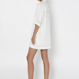 Tara Mini Dress | White