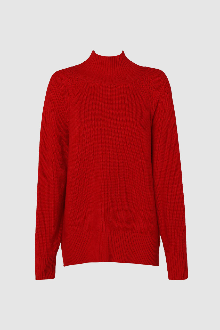 Thala Knit Jumper | Flame