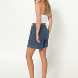 Valerie Shorts | Dark Denim