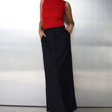 Varney Turtle Neck Knit | Red