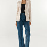 Vienna Blazer | Chalk