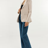 Vienna Blazer | Chalk