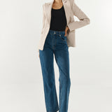 Vienna Blazer | Chalk