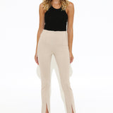 Henley Zip Pants | Oyster