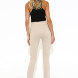Henley Zip Pants | Oyster