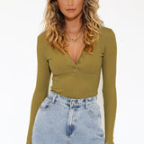 Myer Top | Olive