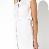 Avery Mini Dress | White